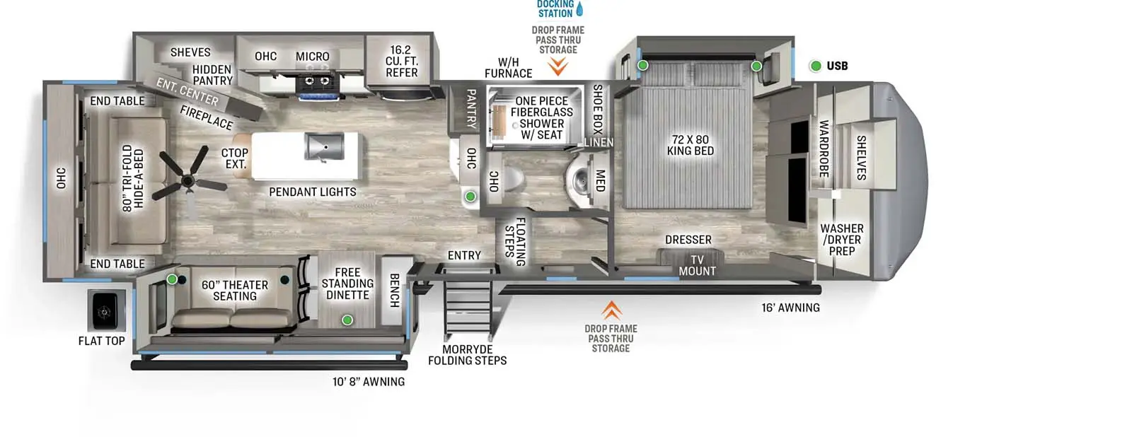 3370RLS Floorplan Image